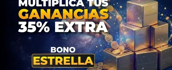 Bono de Bienvenida Ganabet 100% promotion banner